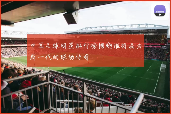 中国足球明星排行榜揭晓谁将成为新一代的球场传奇